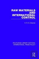 Raw Materials And International Control
