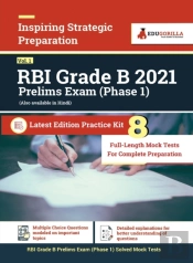 Rbi Grade B Prelims Exam (Phase 1) Vol -1 2021 - Preparation Kit Of 8 Full-Length Mock Test