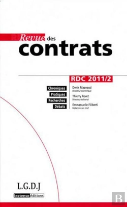 Bertrand.pt - Rdc-Revue Des Contrats N 2-2011