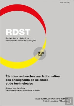 Bertrand.pt - Rdst, N 23/2021. Etat Des Recherches Sur La Formation Des Enseignants  De Sciences Et De Technologie
