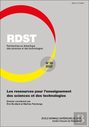 Rdst, N 26/2022. Les Ressources Pour L'Enseignement Des Sciences Et D Es Technologies
