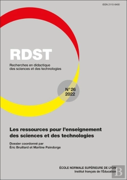 Bertrand.pt - Rdst, N 26/2022. Les Ressources Pour L'Enseignement Des Sciences Et D Es Technologies