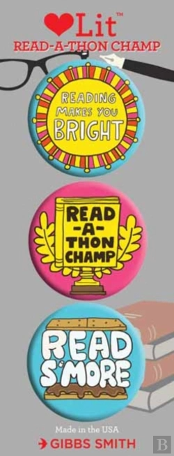 Bertrand.pt - Read-A-Thon 3 Badge Set