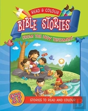 Read & Colour Bible Stories From The New Testament