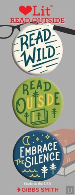 Bertrand.pt - Read Outside 3 Badge Set