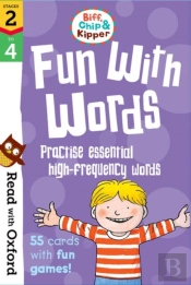 Read With Oxford: Stages 2-4: Biff, Chip And Kipper: Fun With Words Flashcards