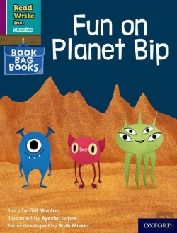 Bertrand.pt - Read Write Inc. Phonics: Fun On Planet Bip (Purple Set 2 Book Bag Book 5)