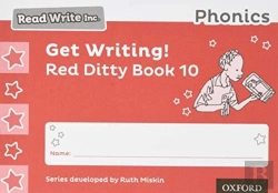 Bertrand.pt - Read Write Inc. Phonics: Get Writing! Red Ditty Book 10 Pack Of 10