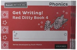 Bertrand.pt - Read Write Inc. Phonics: Get Writing! Red Ditty Book 4 Pack Of 10