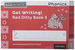 Bertrand.pt - Read Write Inc. Phonics: Get Writing! Red Ditty Book 5 Pack Of 10