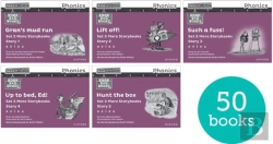Bertrand.pt - Read Write Inc. Phonics: Purple Set 2 More Black & White Storybooks (Pack Of 50)