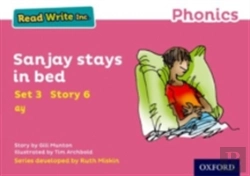 Bertrand.pt - Read Write Inc. Phonics: Sanjay Stays In Bed (Pink Set 3 Storybook 6)