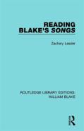 Reading Blake'S Songs