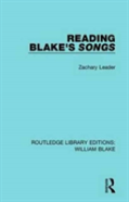 Reading Blake'S Songs