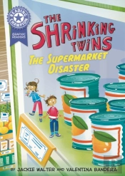 Reading Champion: Graphics: The Shrinking Twins: Supermarket Disaster