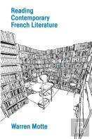 Reading Contemporary French Literature