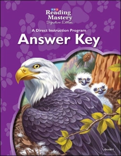 Bertrand.pt - Reading Mastery Reading/Literature Strand Grade 4, Answer Key