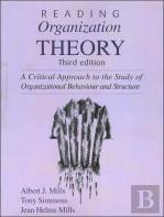 Reading Organization Theory