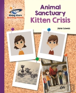 Bertrand.pt - Reading Planet - Animal Sanctuary Kitten Crisis - Purple: Galaxy