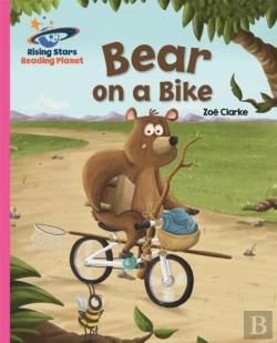 Bertrand.pt - Reading Planet - Bear On A Bike - Pink B: Galaxy