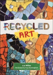 Reading Planet Cosmos - Recycled Art: Supernova/Red+