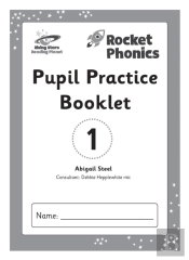 Reading Planet: Rocket Phonics Â€“ Pupil Practice Booklet 1