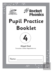 Reading Planet: Rocket Phonics Â€“ Pupil Practice Booklet 4