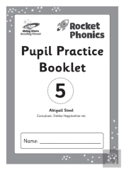 Reading Planet: Rocket Phonics Â€“ Pupil Practice Booklet 5