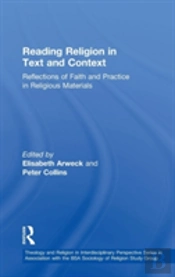 Reading Religion In Text And Context