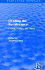 Reading The Renaissance (Routledge Revivals)