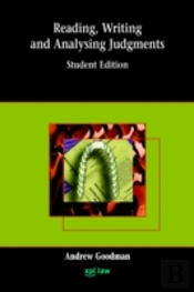 Reading, Writing And Analysing Judgments