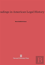 Readings In American Legal History
