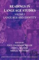 Readings In Language Studies Volume 3, Language And Identity
