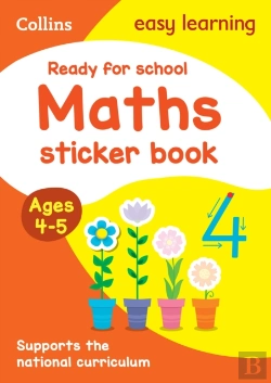 Bertrand.pt - Ready For School: Maths Sticker Book Ages 4-5
