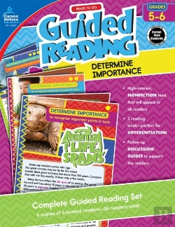 Bertrand.pt - Ready To Go Guided Reading: Determine Importance, Grades 5 - 6