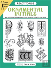 Ready-To-Use Ornamental Initials