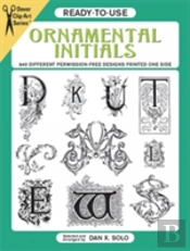 Ready-To-Use Ornamental Initials