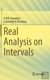 Real Analysis On Intervals