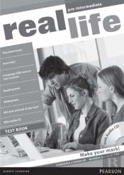 Real Life Global Pre-Intermediate Test Book & Test Audio Cd Pack