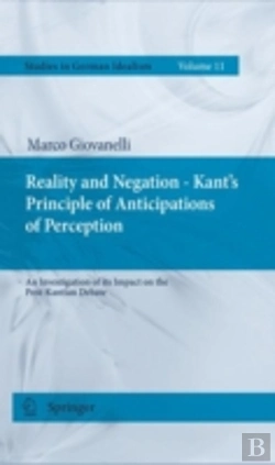 Bertrand.pt - Reality And Negation - Kant'S Principle Of Anticipations Of Perception