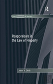 Reappraisals In The Law Of Property