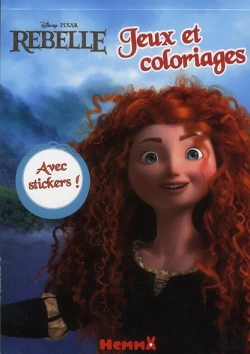 Bertrand.pt - Rebelle - Jeux Et Coloriages Avec Stickers