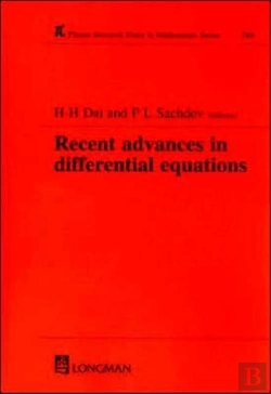 Bertrand.pt - Recent Advances In Differential Equations