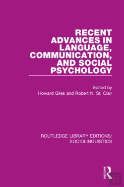 Bertrand.pt - Recent Advances In Language, Communication, And Social Psychology