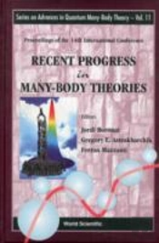 Recent Progress In Many-Body Theories - Proceedings Of The 14th International Conference