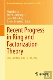 Recent Progress In Ring And Factorization Theory