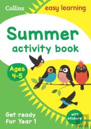 Reception To Year 1 Summer Activity Book With Stickers