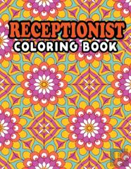 Receptionist Coloring Book