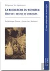 Recherche Du Bonheur ; Resume ; Textes Et Corriges