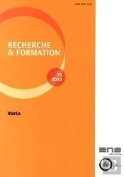 Recherche Et Formation, N° 73/2013